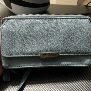Women's Blue Leather Bag